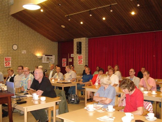 goed gevulde zaal